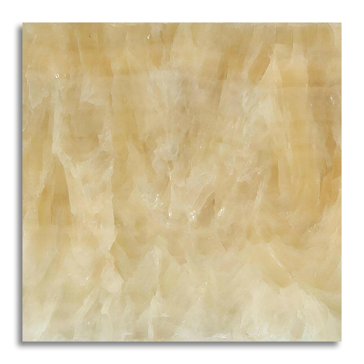18x18 Honey Onyx Polished Tile