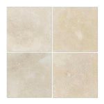 18x18 Ivory Travertine Filled & Honed Tile 18x18 Ivory Travertine Filled & Honed Tile - American Tile Depot