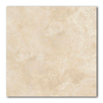 18x18 Ivory Travertine Filled & Honed Tile 18x18 Ivory Travertine Filled & Honed Tile - American Tile Depot