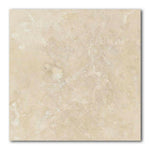 18x18 Ivory Travertine Filled & Honed Tile 18x18 Ivory Travertine Filled & Honed Tile - American Tile Depot