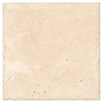 18x18 Ivory Travertine Unfilled, Brushed & Chiseled Tile 18x18 Ivory Travertine Unfilled, Brushed & Chiseled Tile - American Tile Depot