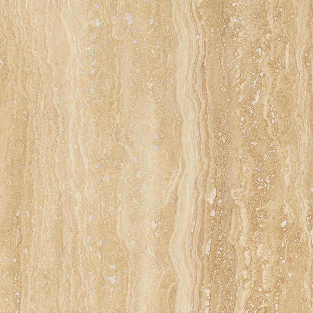 18x18 Ivory Travertine Vein Cut Filled & Honed Tile - American Tile Depot