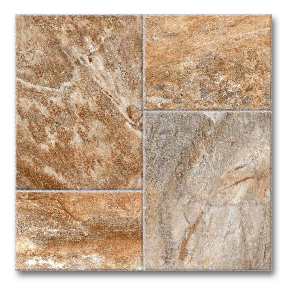 18x18 Key Cuero Matte Slate Look Porcelain Tile