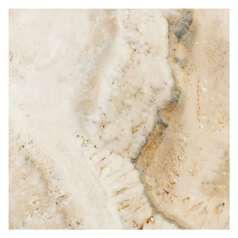 18x18 Latravonya Travertine Filled & Honed Tile 18x18 Latravonya Travertine Filled & Honed Tile - American Tile Depot