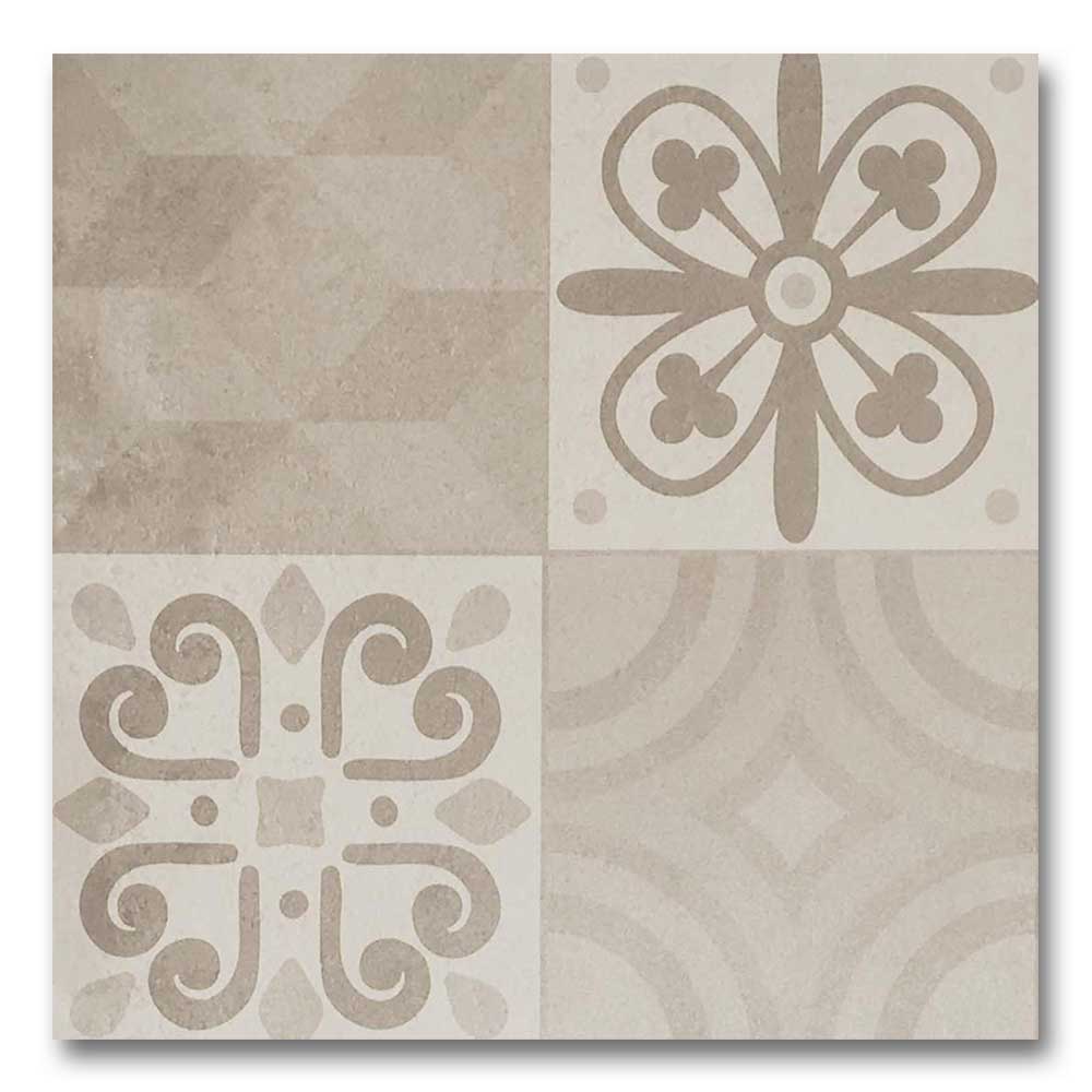 18x18 Lord Beige Matte Designer Look Porcelain Tile