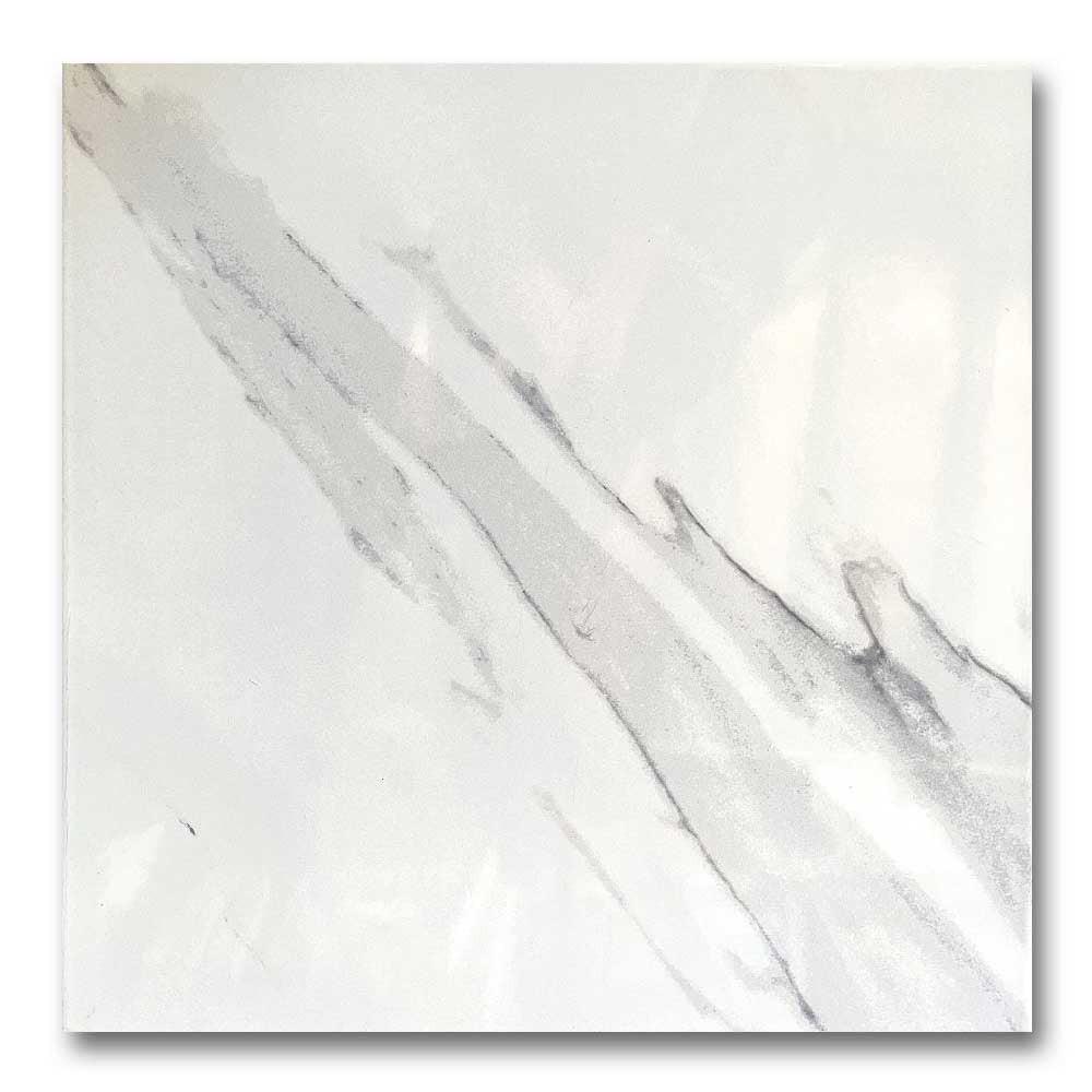 18x18 Luxury White Polished Marble Look Porcelain Tile 18x18 Luxury White Polished Marble Look Porcelain Tile - American Tile Depot