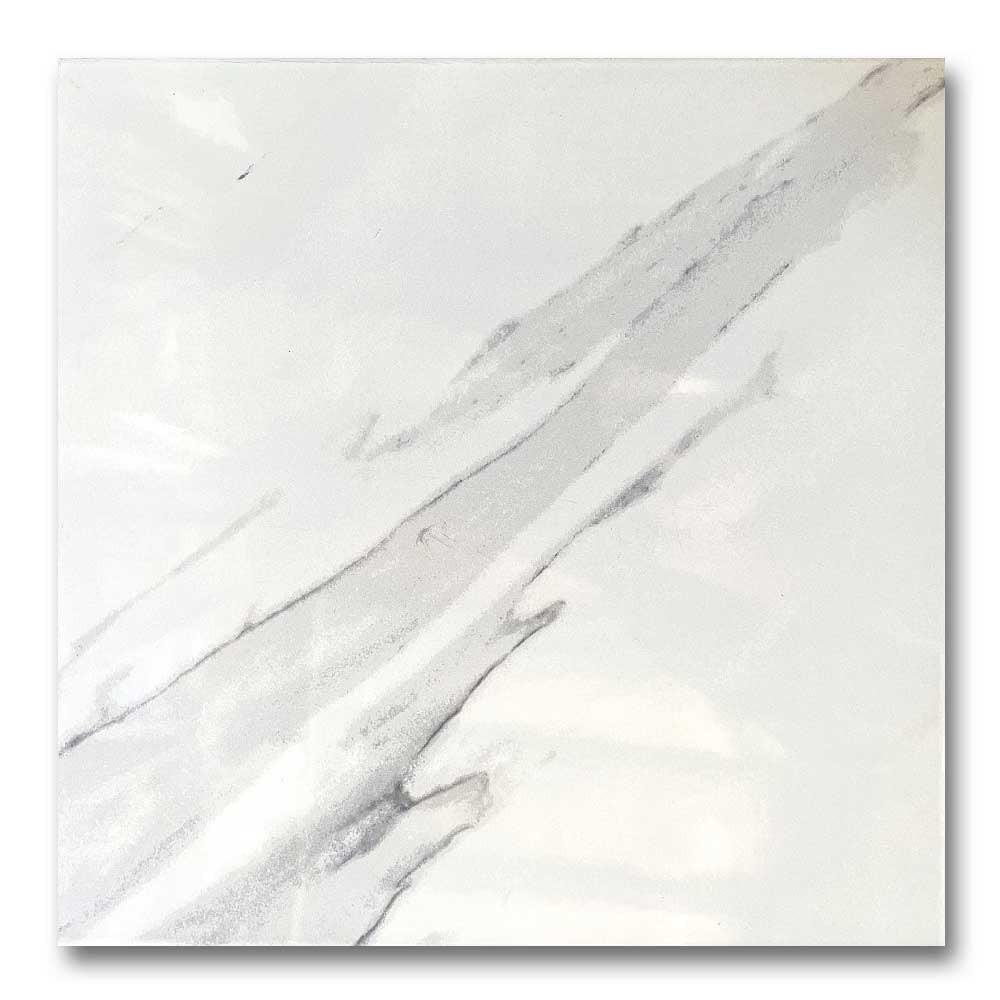 18x18 Luxury White Polished Marble Look Porcelain Tile 18x18 Luxury White Polished Marble Look Porcelain Tile - American Tile Depot