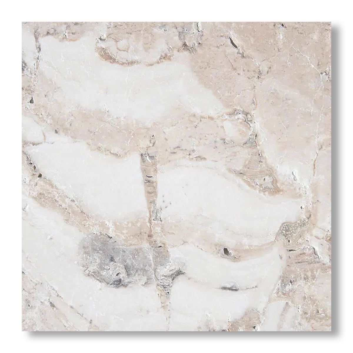 18x18 Malibu Travertine Filled & Honed Tile