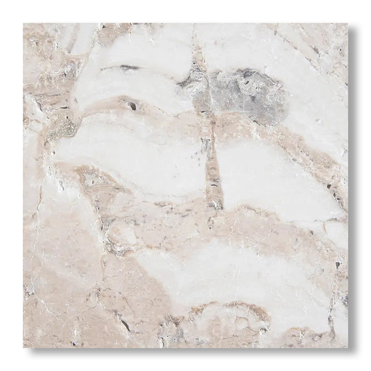 18x18 Malibu Travertine Filled & Honed Tile