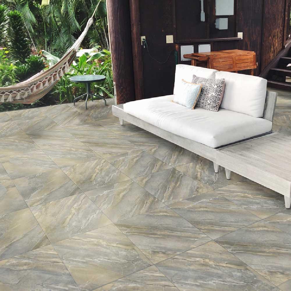 18x18 Marmorea Taupe Matte Marble Look Porcelain Tile 18x18 Marmorea Taupe Matte Marble Look Porcelain Tile - American Tile Depot