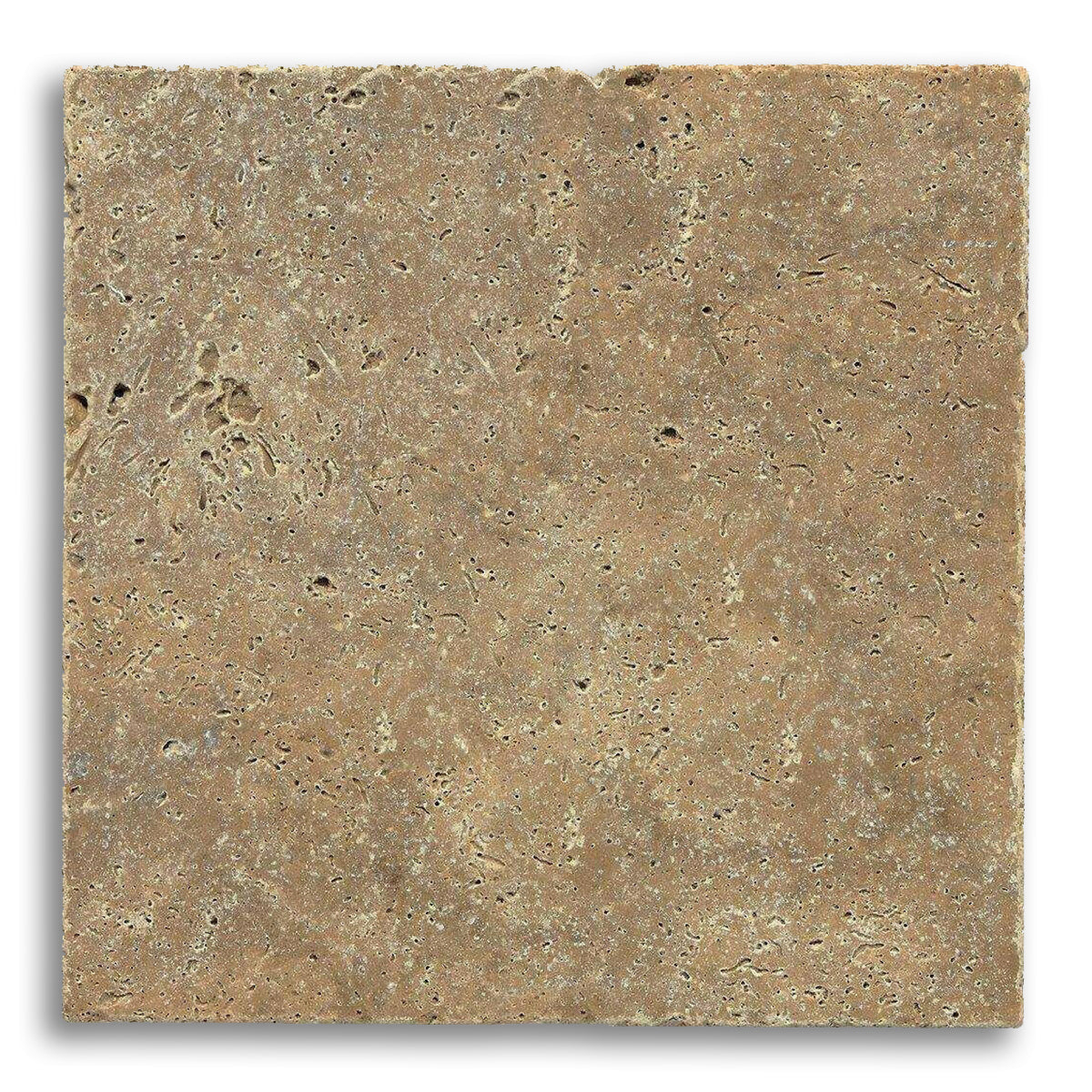 18x18 Noce Travertine Tumbled Tile