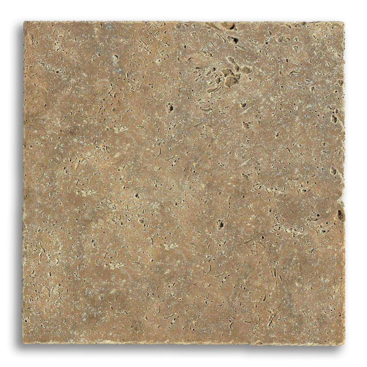 18x18 Noce Travertine Tumbled Tile - American Tile Depot