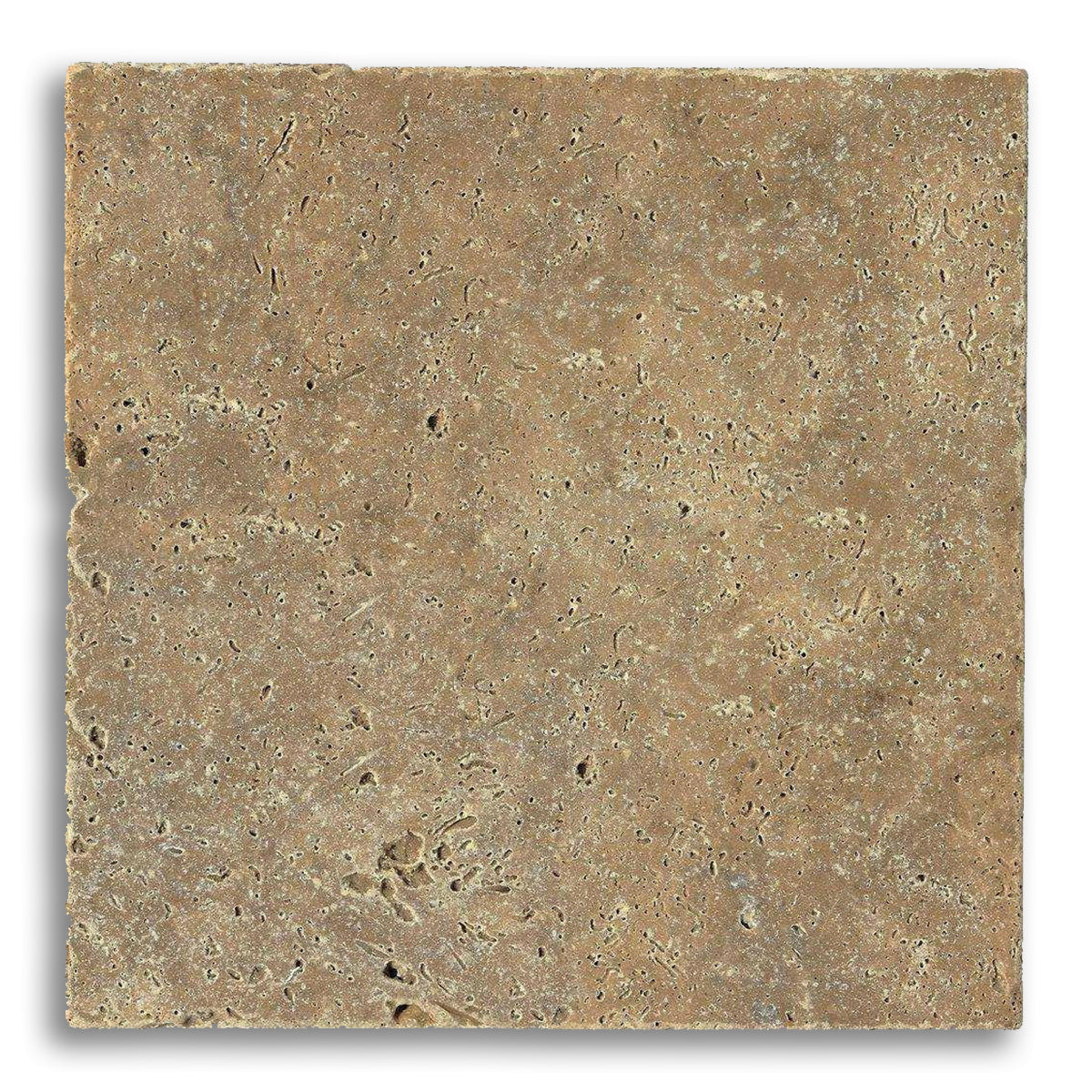 18x18 Noce Travertine Tumbled Tile - American Tile Depot
