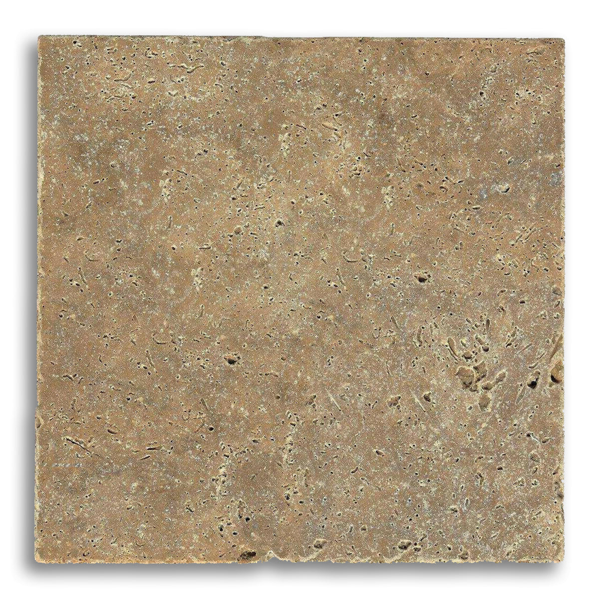 18x18 Noce Travertine Tumbled Tile - American Tile Depot