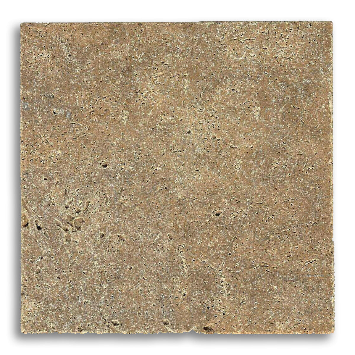 18x18 Noce Travertine Tumbled Tile - American Tile Depot