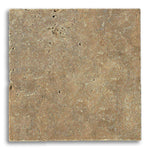 18x18 Noce Travertine Tumbled Tile - American Tile Depot