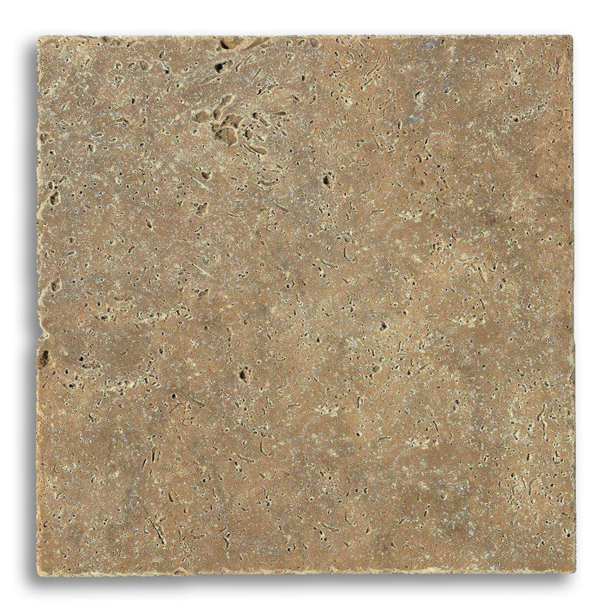 18x18 Noce Travertine Tumbled Tile - American Tile Depot