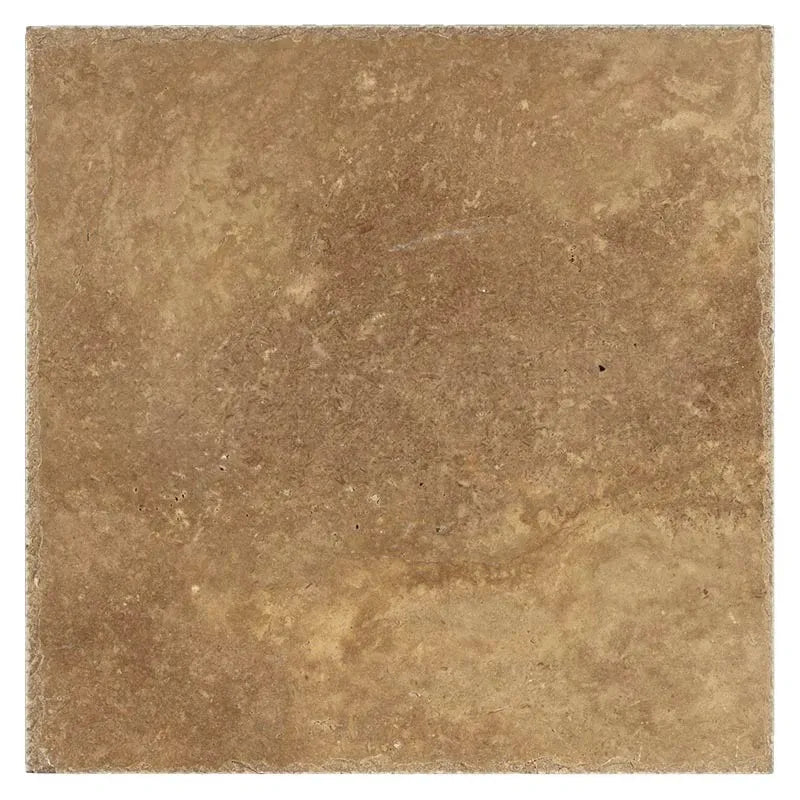 18x18 Noce Travertine Unfilled, Brushed & Chiseled Tile 18x18 Noce Travertine Unfilled, Brushed & Chiseled Tile - American Tile Depot