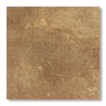 18x18 Noce Travertine Unfilled, Brushed & Chiseled Tile - American Tile Depot