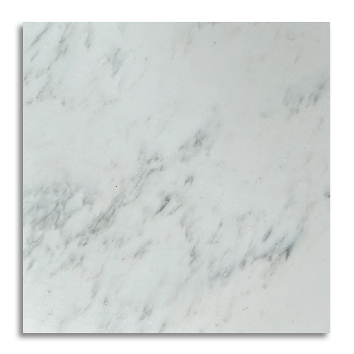 18x18 Oriental White / Asian Statuary Marble Polished Tile