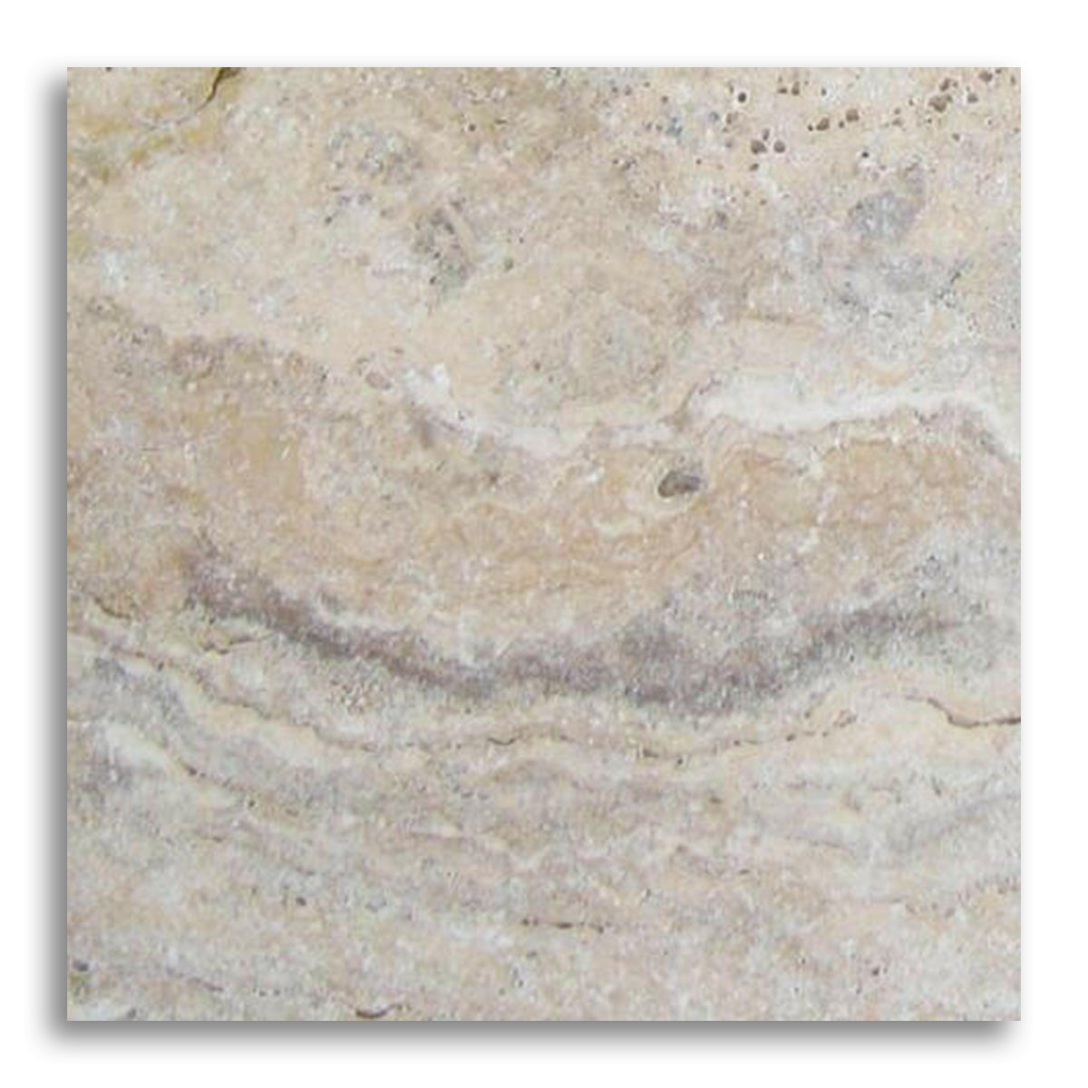 18x18 Philadelphia Travertine Filled & Honed Tile - American Tile Depot