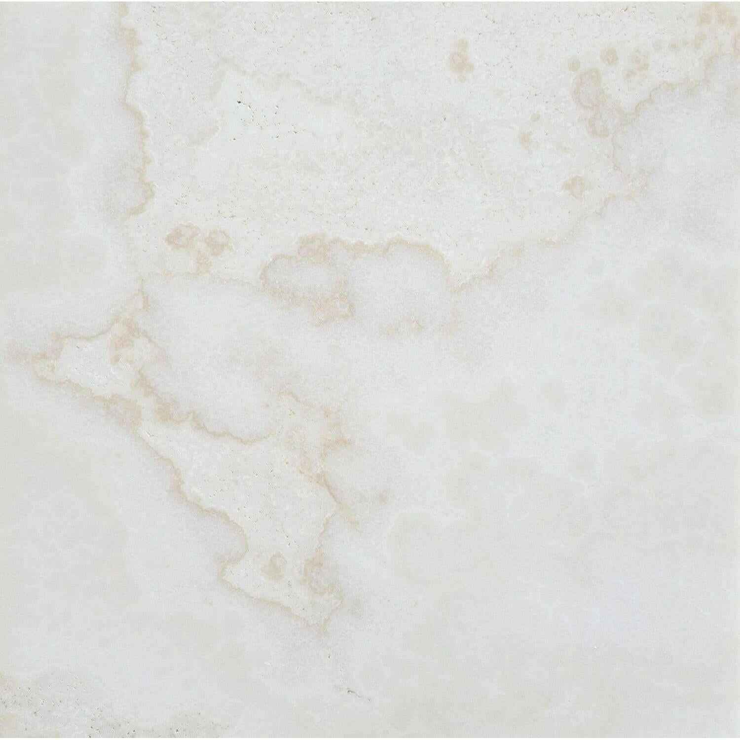 18x18 Premium White Onyx CROSS-CUT Polished Tile 18x18 Premium White Onyx CROSS-CUT Polished Tile - American Tile Depot