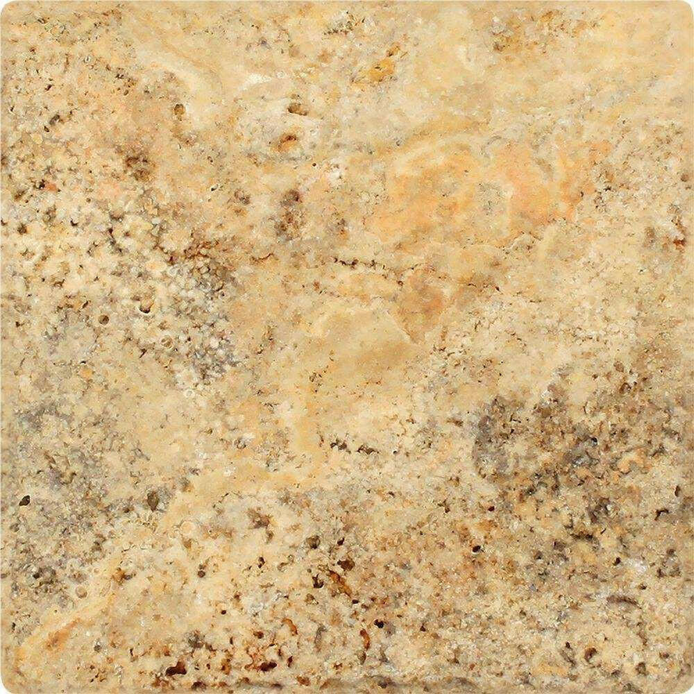 18x18 Scabos Travertine Tumbled Tile - American Tile Depot