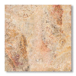 18x18 Scabos Travertine Unfilled Brushed & Chiseled Tile - American Tile Depot