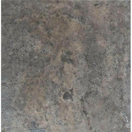 18x18 Silver Travertine Filled & Honed Tile 18x18 Silver Travertine Filled & Honed Tile - American Tile Depot
