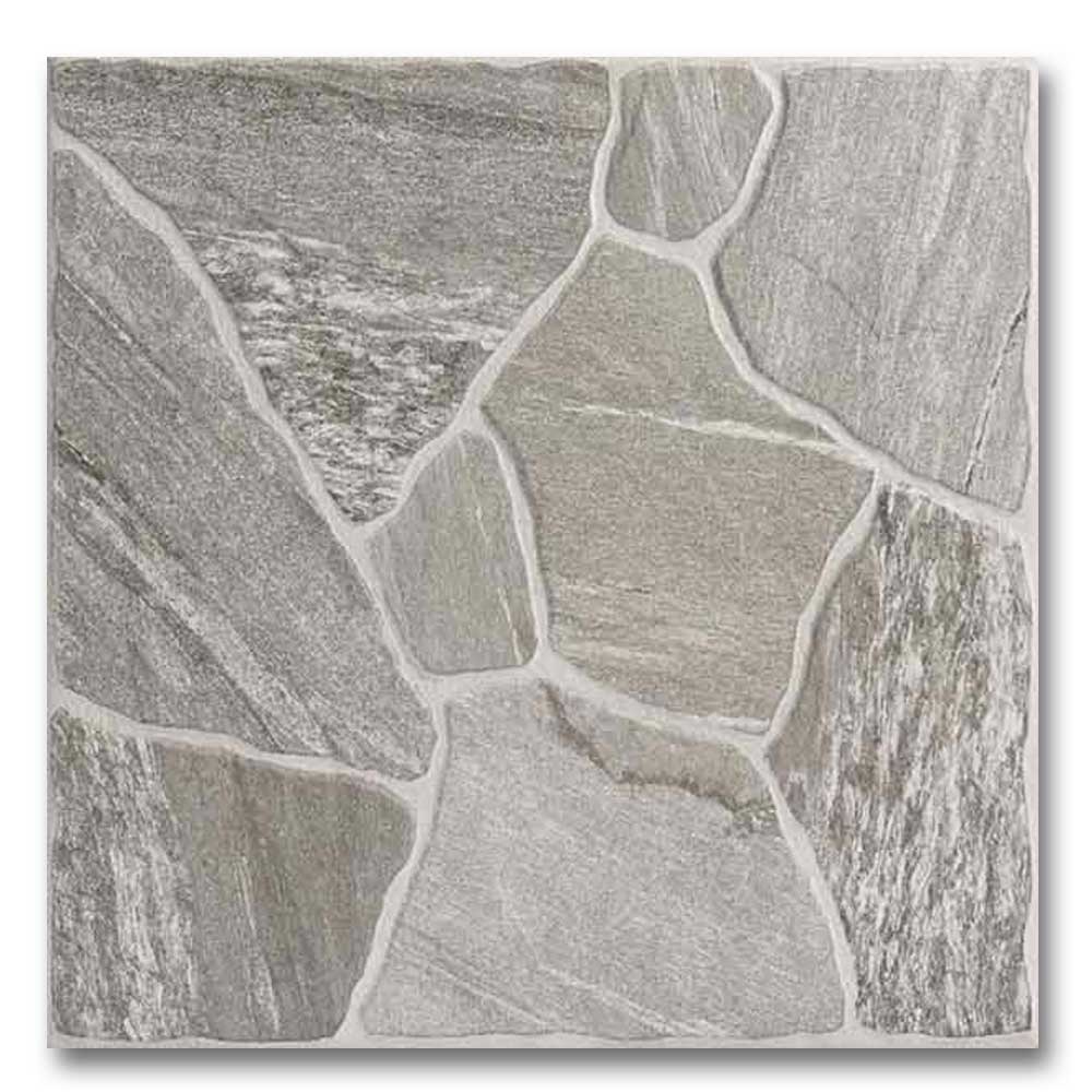 18x18 Tamarindo Gris Matte Stone Look Porcelain Tile