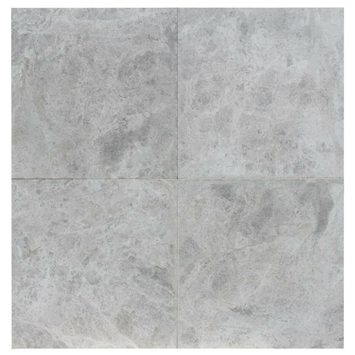 18x18 Tundra Gray (Atlantic Gray) Marble Polished Tile 18x18 Tundra Gray (Atlantic Gray) Marble Polished Tile - American Tile Depot