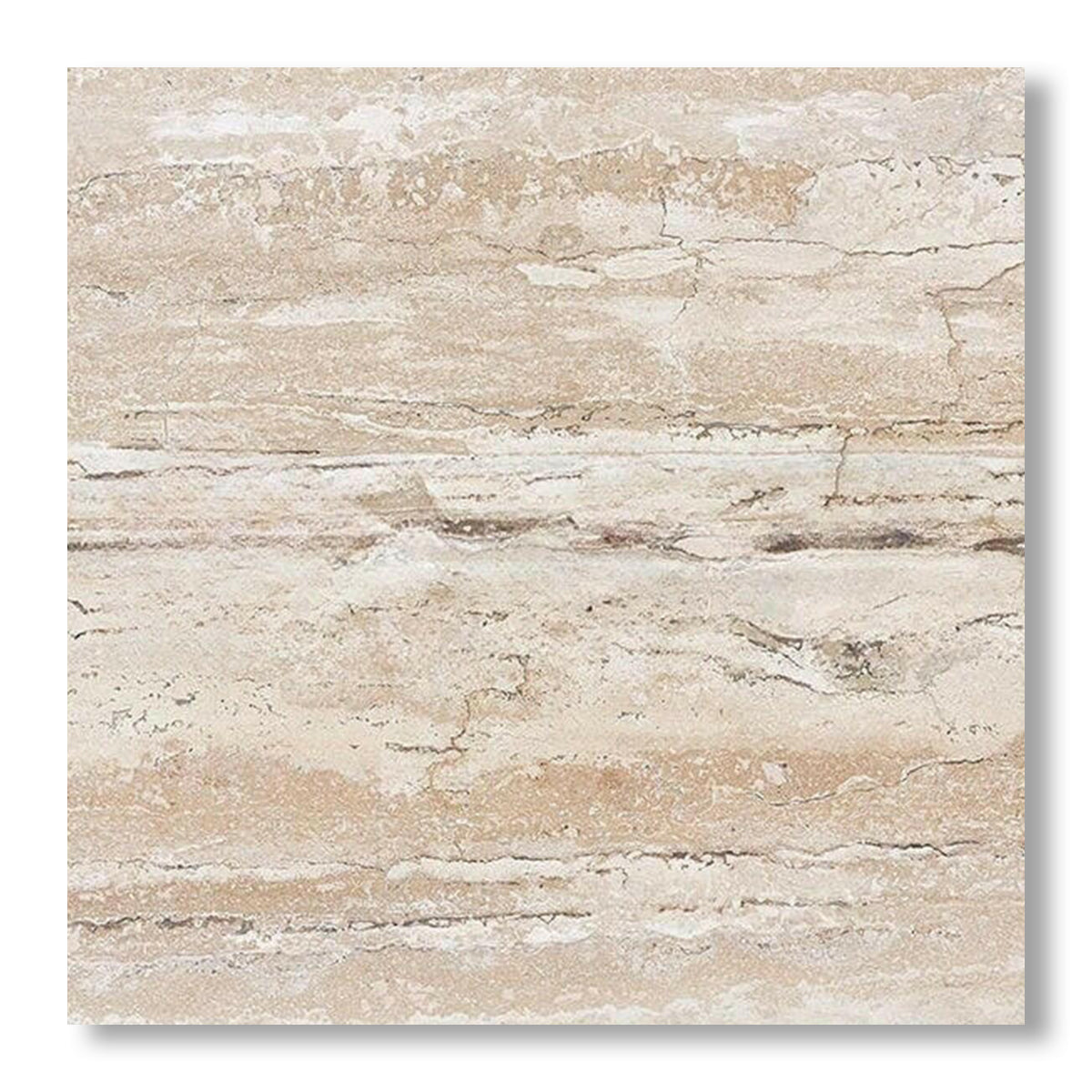 18x18 Valerenga Travertine Filled & Honed Tile