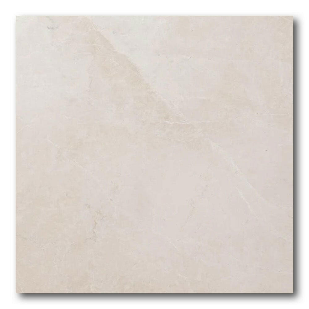 18x18 White Pearl / Botticino Marble Honed Tile 18x18 White Pearl / Botticino Marble Honed Tile - American Tile Depot