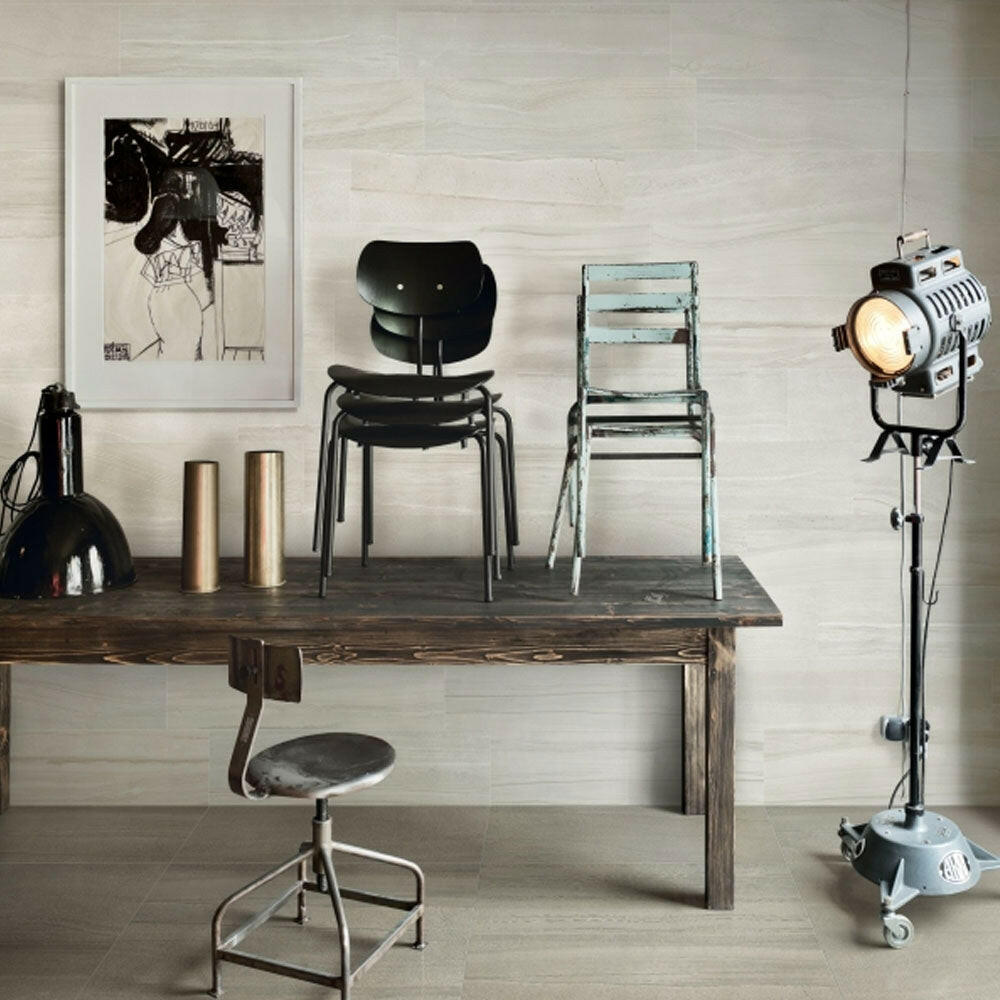 18x36 Creovita Gesso Matte Limestone Look Porcelain Tile 18x36 Creovita Gesso Matte Limestone Look Porcelain Tile - American Tile Depot