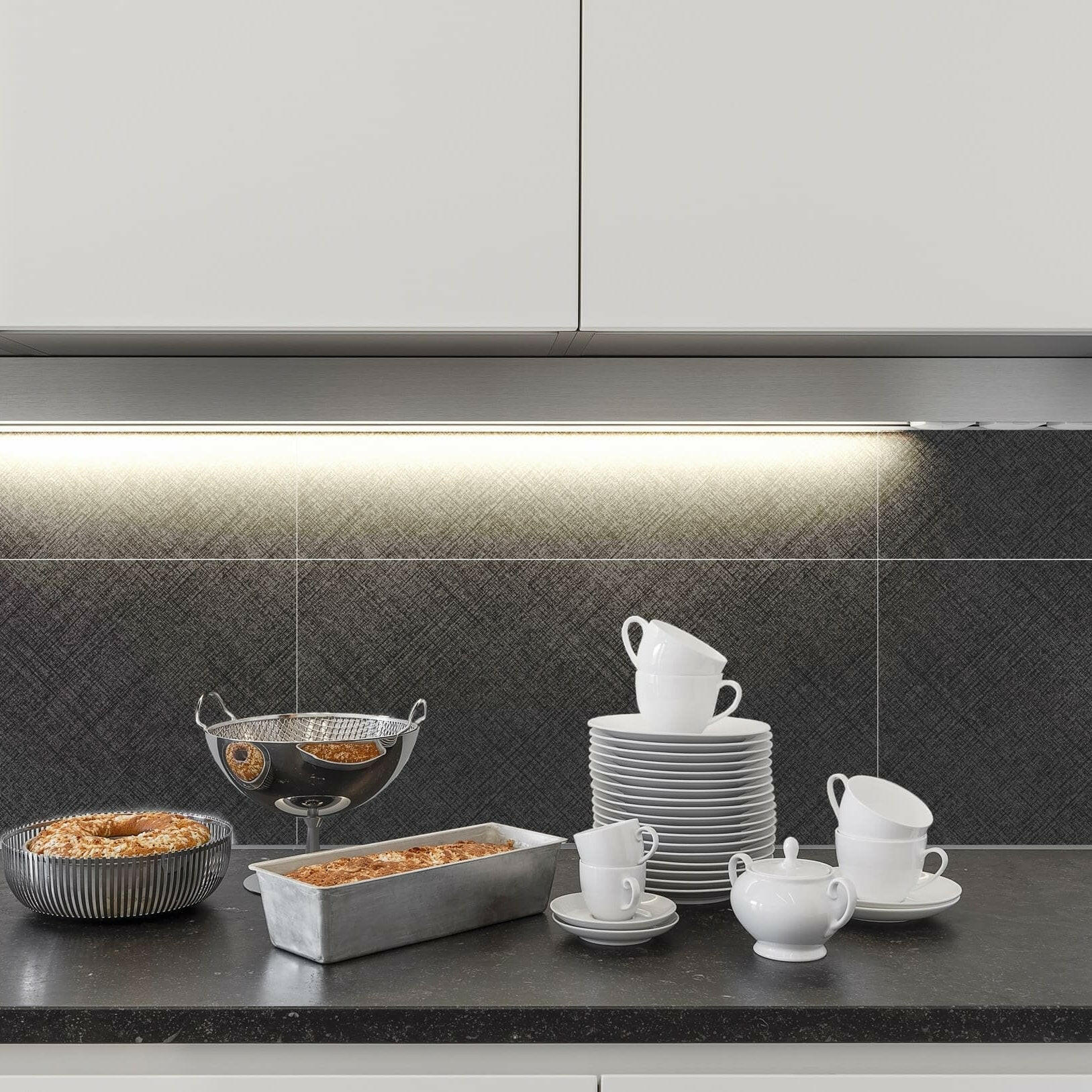 18x36 Harley Lux Black Semi-Polished Porcelain Tile 18x36 Harley Lux Black Semi-Polished Porcelain Tile - American Tile Depot