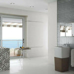 18x36 Harley Lux Super White Semi-Polished Porcelain Tile 18x36 Harley Lux Super White Semi-Polished Porcelain Tile - American Tile Depot