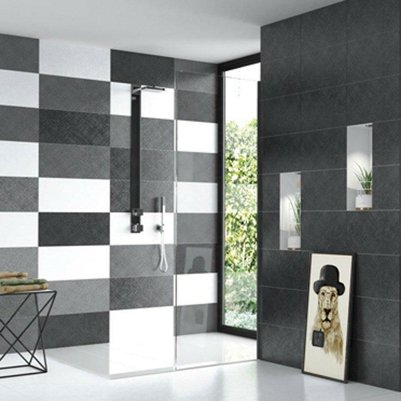 18x36 Harley Lux Graphite Semi-Polished Porcelain Tile-American Tile Depot