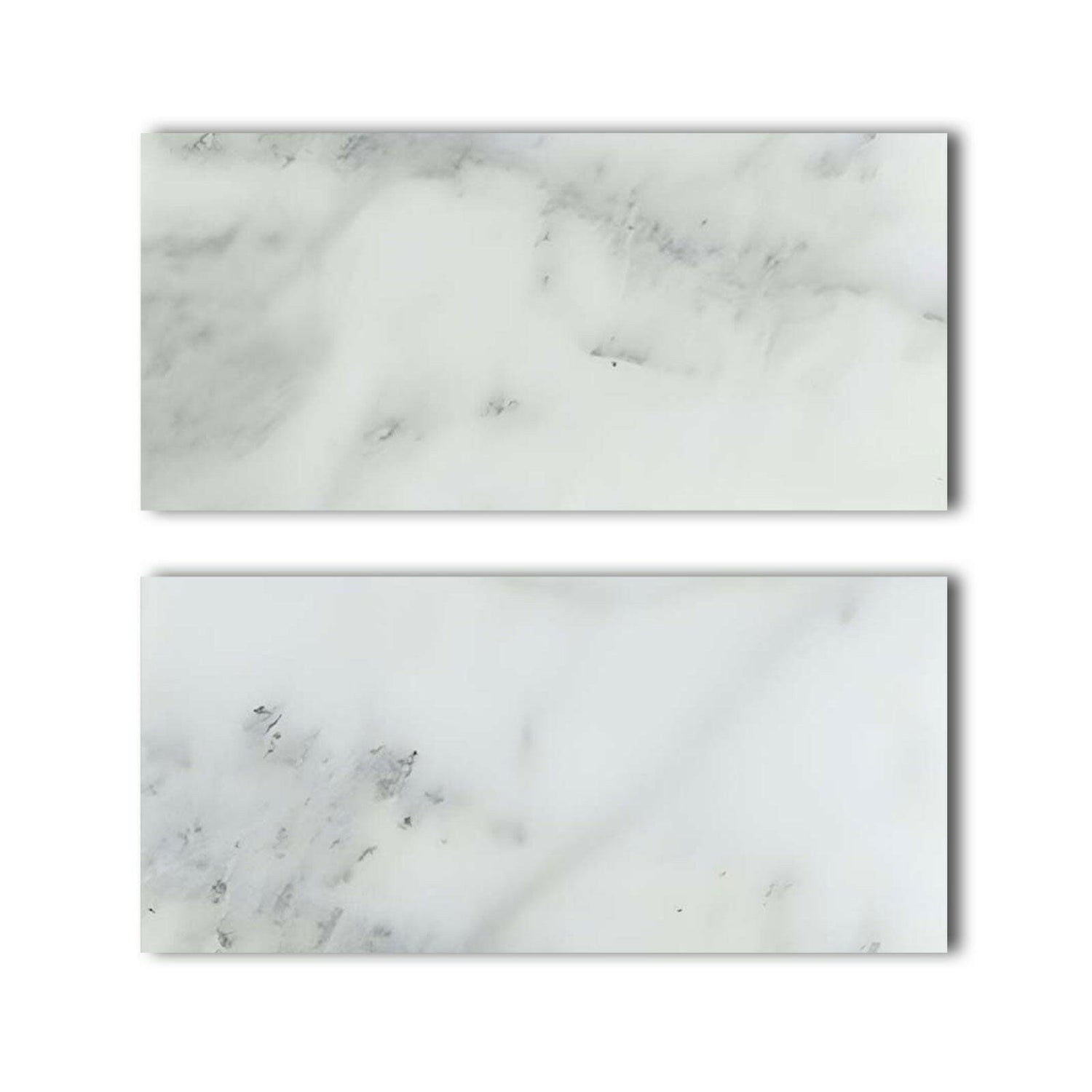 Special Cut | 9x18 Bianco Venatino Marble Honed Tile