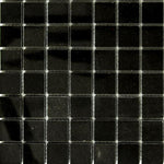 1x1 Absolute Black Granite Polished Mosaic Tile - American Tile Depot