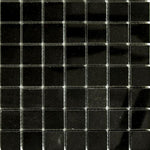 1x1 Absolute Black Granite Polished Mosaic Tile - American Tile Depot