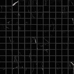 1x1 Black Marquina Marble Polished Mosaic Tile 1x1 Black Marquina Marble Polished Mosaic Tile - American Tile Depot