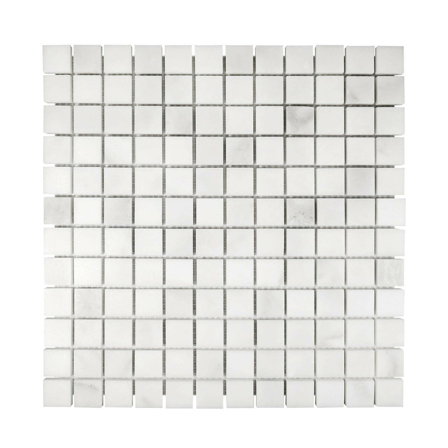 1x1 Calacatta Oliva Marble Honed Mosaic Tile 1x1 Calacatta Oliva Marble Honed Mosaic Tile - American Tile Depot