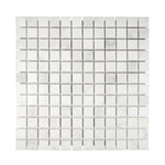 1x1 Calacatta Oliva Marble Polished Mosaic Tile 1x1 Calacatta Oliva Marble Polished Mosaic Tile - American Tile Depot