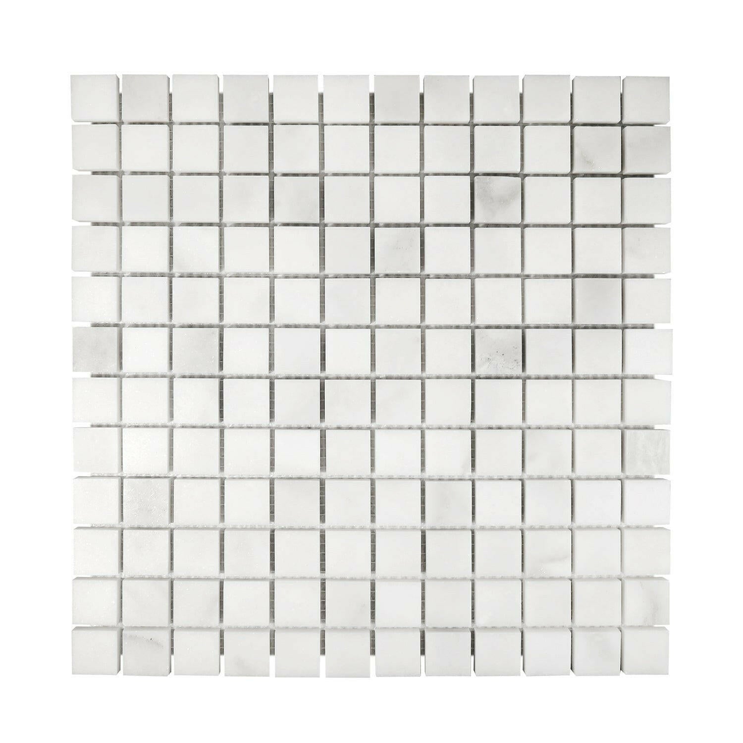 1x1 Calacatta Oliva Marble Polished Mosaic Tile 1x1 Calacatta Oliva Marble Polished Mosaic Tile - American Tile Depot