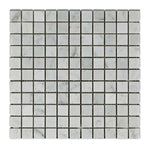 1x1 Carrara White Marble Polished Mosaic Tile 1x1 Carrara White Marble Polished Mosaic Tile - American Tile Depot