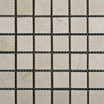 1x1 Crema Marfil Marble Polished Mosaic Tile 1x1 Crema Marfil Marble Polished Mosaic Tile - American Tile Depot