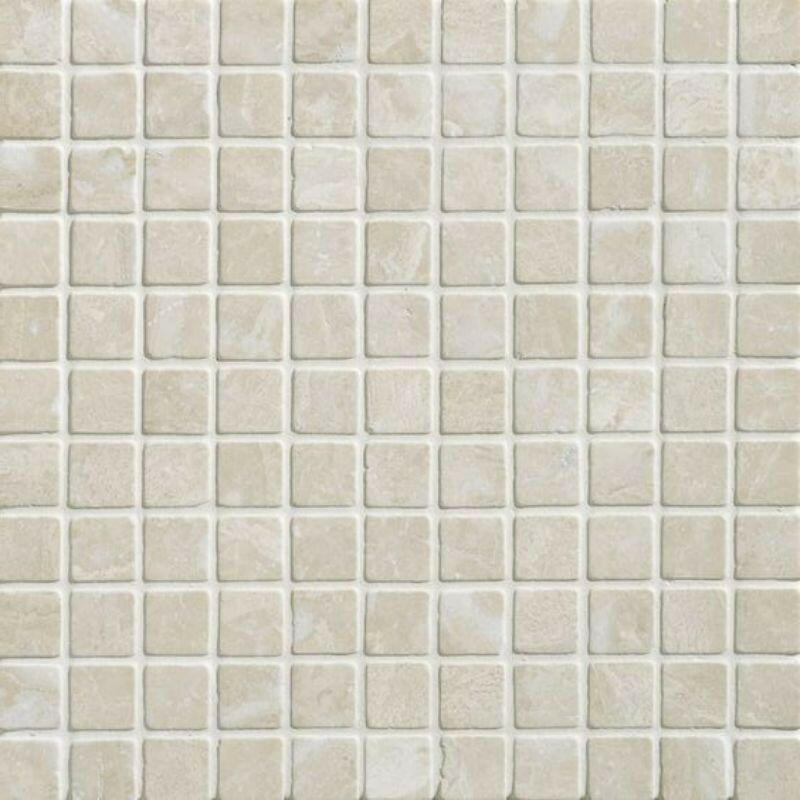 1x1 Diano Royal (Queen Beige) Marble Polished Mosaic Tile 1x1 Diano Royal (Queen Beige) Marble Polished Mosaic Tile - American Tile Depot