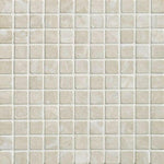 1x1 Diano Royal (Queen Beige) Marble Polished Mosaic Tile 1x1 Diano Royal (Queen Beige) Marble Polished Mosaic Tile - American Tile Depot