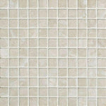 1x1 Diano Royal (Queen Beige) Marble Polished Mosaic Tile 1x1 Diano Royal (Queen Beige) Marble Polished Mosaic Tile - American Tile Depot