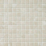 1x1 Diano Royal (Queen Beige) Marble Polished Mosaic Tile 1x1 Diano Royal (Queen Beige) Marble Polished Mosaic Tile - American Tile Depot